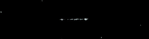 Processed fireball image