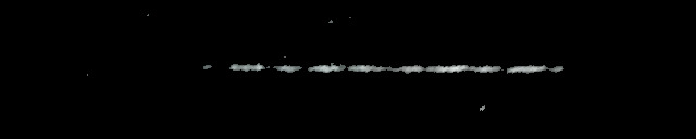 Processed fireball image