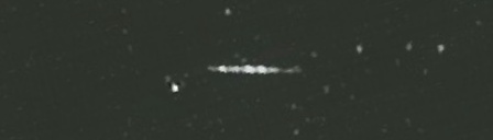 Unprocessed fireball image