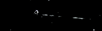 Processed fireball image