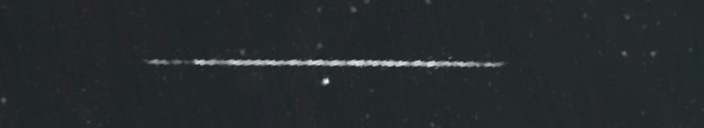 Unprocessed fireball image