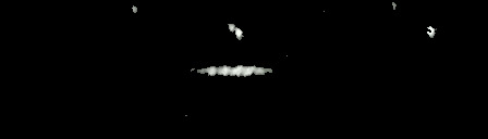 Processed fireball image
