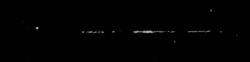 Processed fireball image