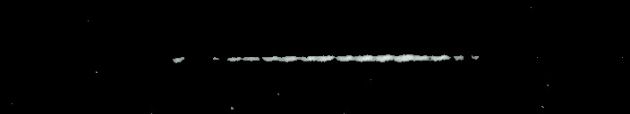 Processed fireball image