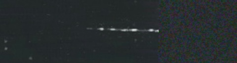 Unprocessed fireball image