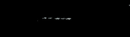 Processed fireball image