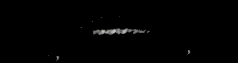 Processed fireball image