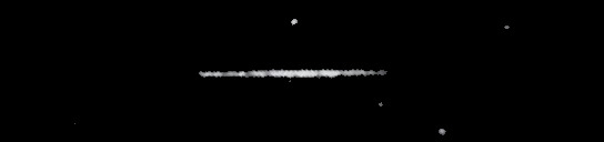 Processed fireball image