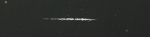 Unprocessed fireball image