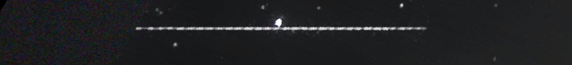 Unprocessed fireball image