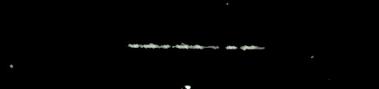 Processed fireball image