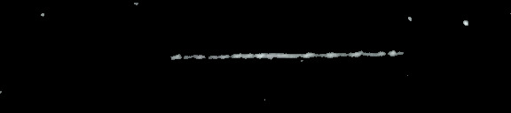 Processed fireball image