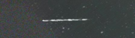 Unprocessed fireball image