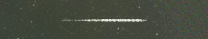 Unprocessed fireball image