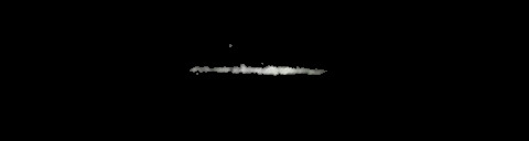 Processed fireball image