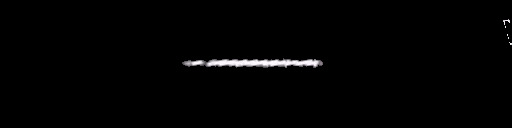 Processed fireball image