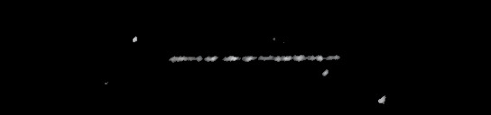 Processed fireball image