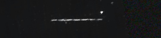 Unprocessed fireball image