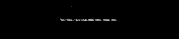 Processed fireball image