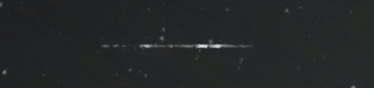 Unprocessed fireball image