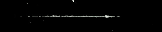 Processed fireball image