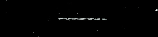 Processed fireball image