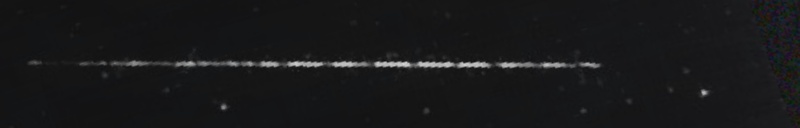 Unprocessed fireball image