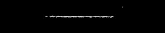 Processed fireball image