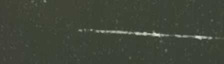 Unprocessed fireball image