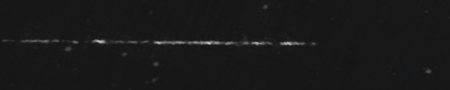 Unprocessed fireball image