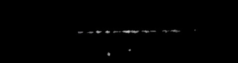 Processed fireball image