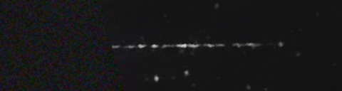 Unprocessed fireball image