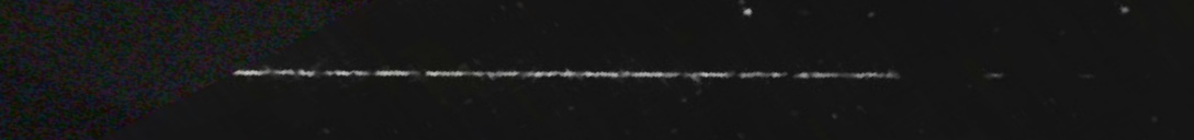 Unprocessed fireball image