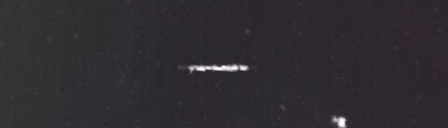 Unprocessed fireball image