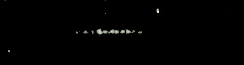 Processed fireball image