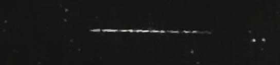 Unprocessed fireball image