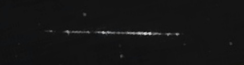 Unprocessed fireball image