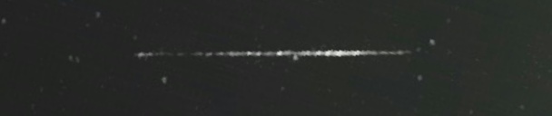 Unprocessed fireball image