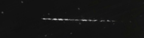 Unprocessed fireball image