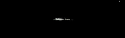 Processed fireball image