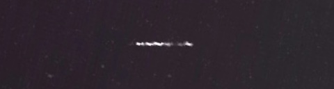 Unprocessed fireball image