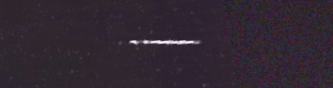 Unprocessed fireball image