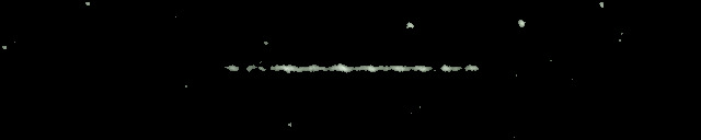 Processed fireball image