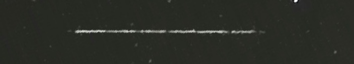 Unprocessed fireball image