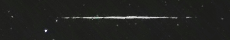 Unprocessed fireball image