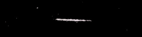 Processed fireball image