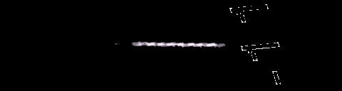 Processed fireball image