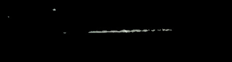 Processed fireball image