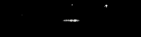 Processed fireball image