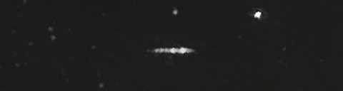 Unprocessed fireball image